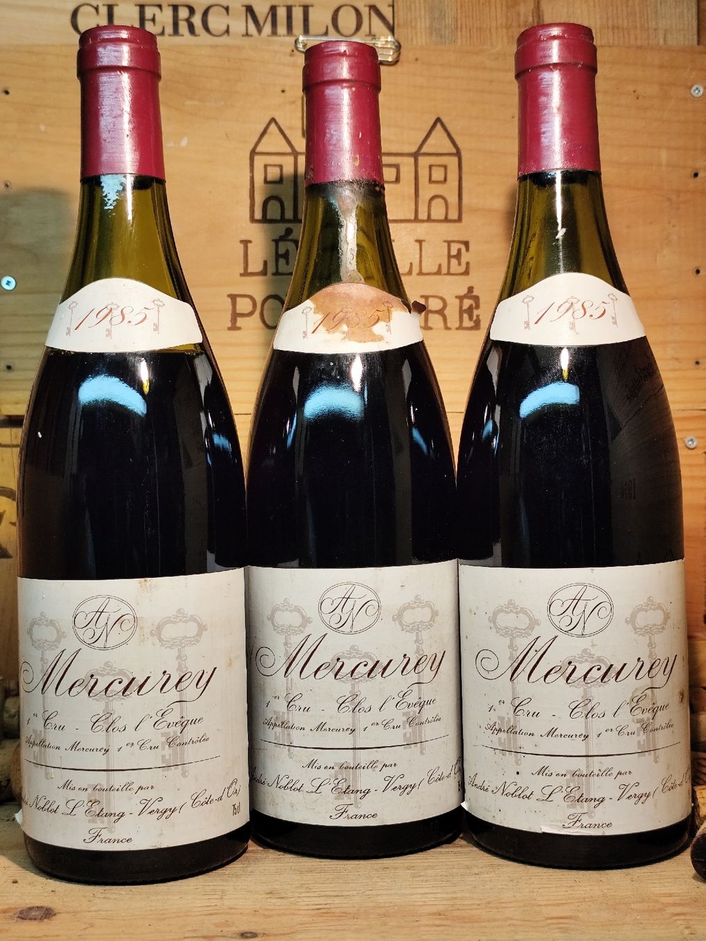 Vino: 3 x 1985 Mercurey Clos L'evèque – Usato da Büsserach venduto da Vintage-vins