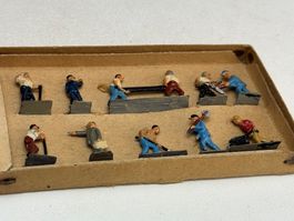 RA- Märklin Figurensatz Metall Eisenbahnfiguren