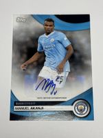 Akanji autograph Topps- Manchester City