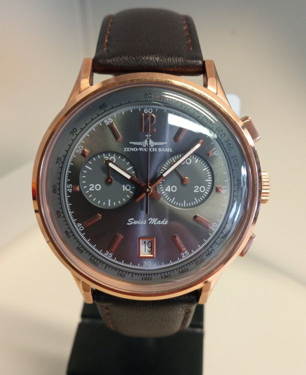 Zeno Orologi: ZENO Herrenchrono - Luc Tachymeter – Nuovo e nell'imballaggio originale da Lyss venduto da liquidpalladium