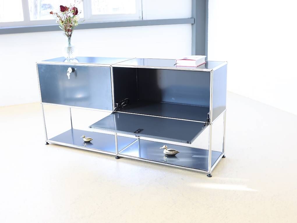 USM Cassettiere: USM Haller Sideboard Anthrazitgrau 2x2 – Usato da Meinisberg venduto da atelier_TILIJA 6