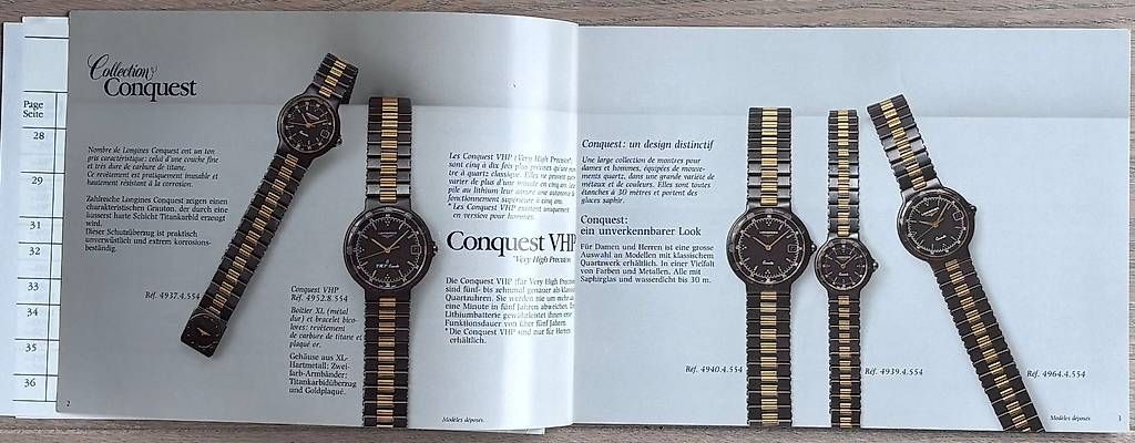 Documenti: Longines - Catalogue de vente/Verkaufskatalog - 1986 – Usato da Adliswil venduto da Heimite 1