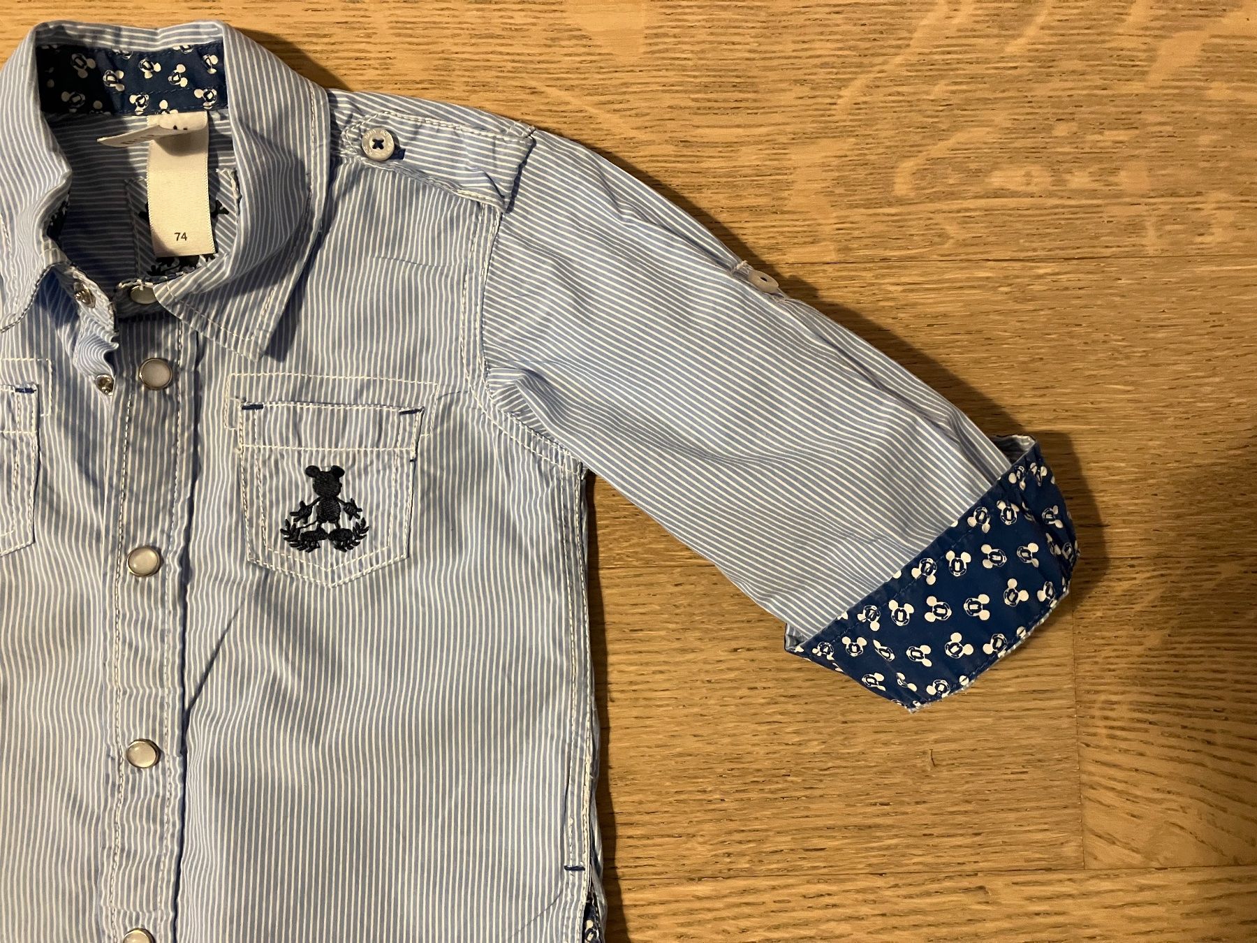 C&A Chemises, Tops & T-shirts: Mickey Mouse Hemd - Grösse 68 – D'occasion à Winterthur par ast_796h 2
