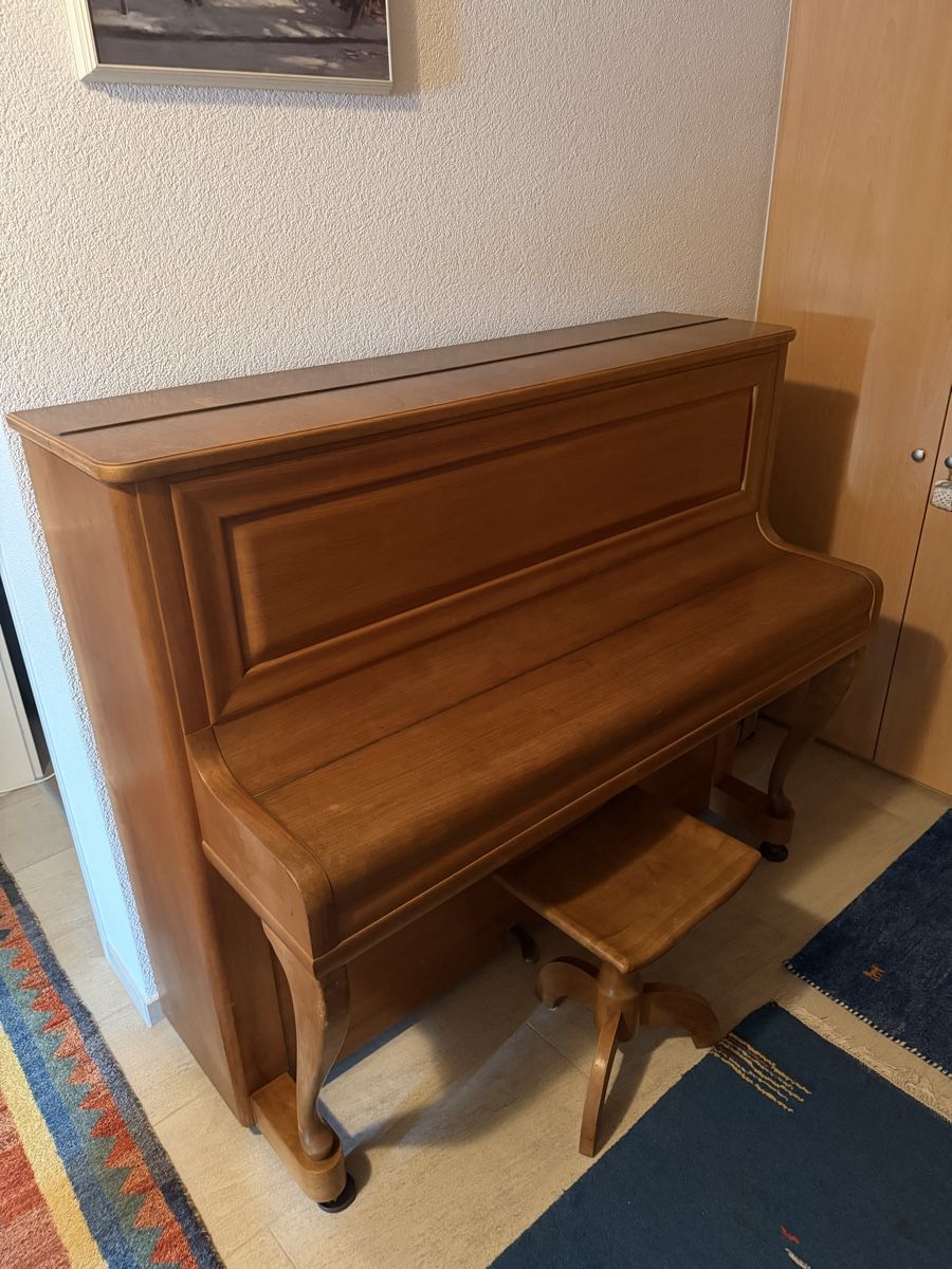 Schmidt-Flohr Strumenti musicali: Klavier SCHMIDT-FLOHR Bern 24471 Echtholz – Usato da Wetzikon ZH venduto da Ouicem85 5