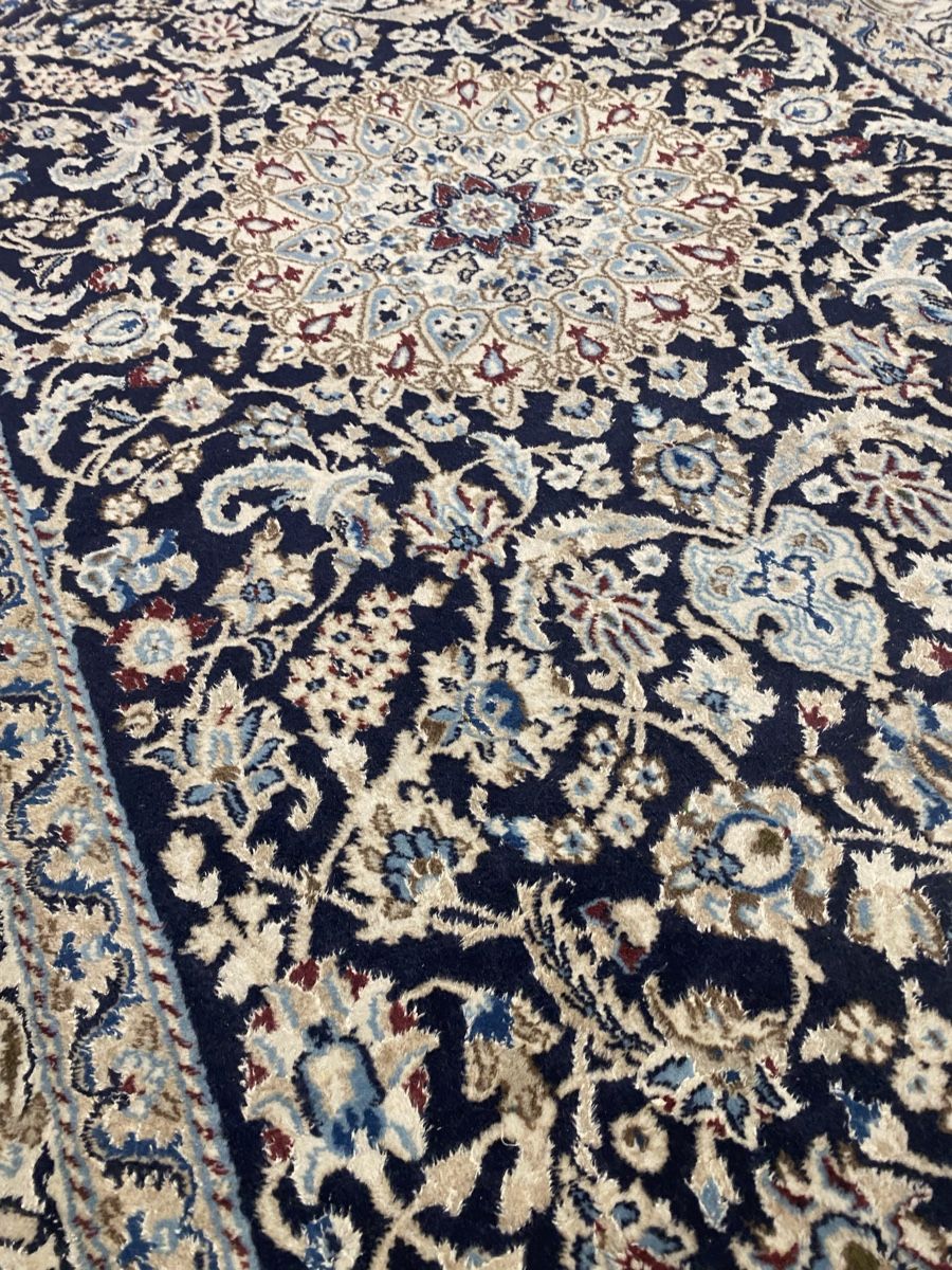 Tappeti: Original Perser Teppich Nain mit Seide  – Usato da Männedorf venduto da Adamiat 1