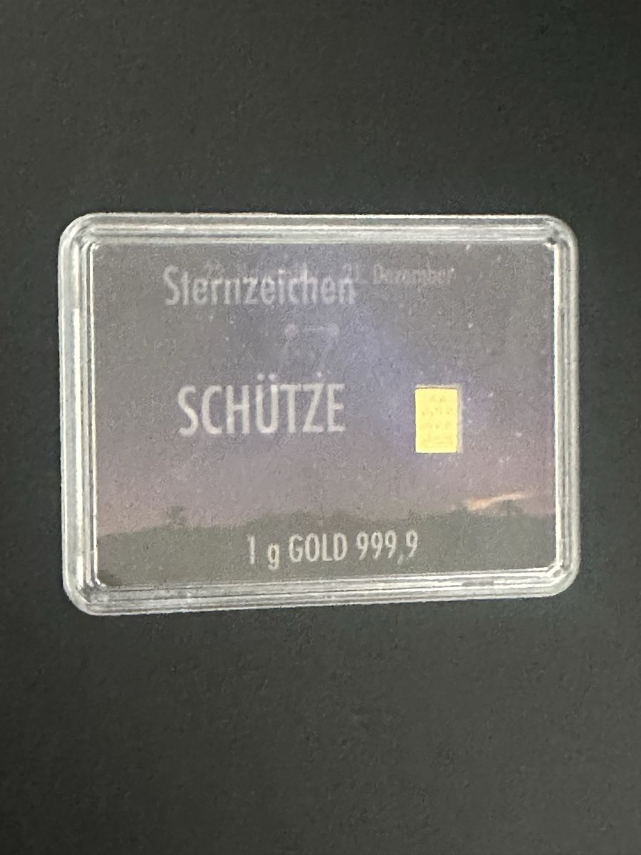 Edelmetalle: Goldbarren 1g Valcambi Suisse – Neu und originalverpackt aus Untersiggenthal von byiggy