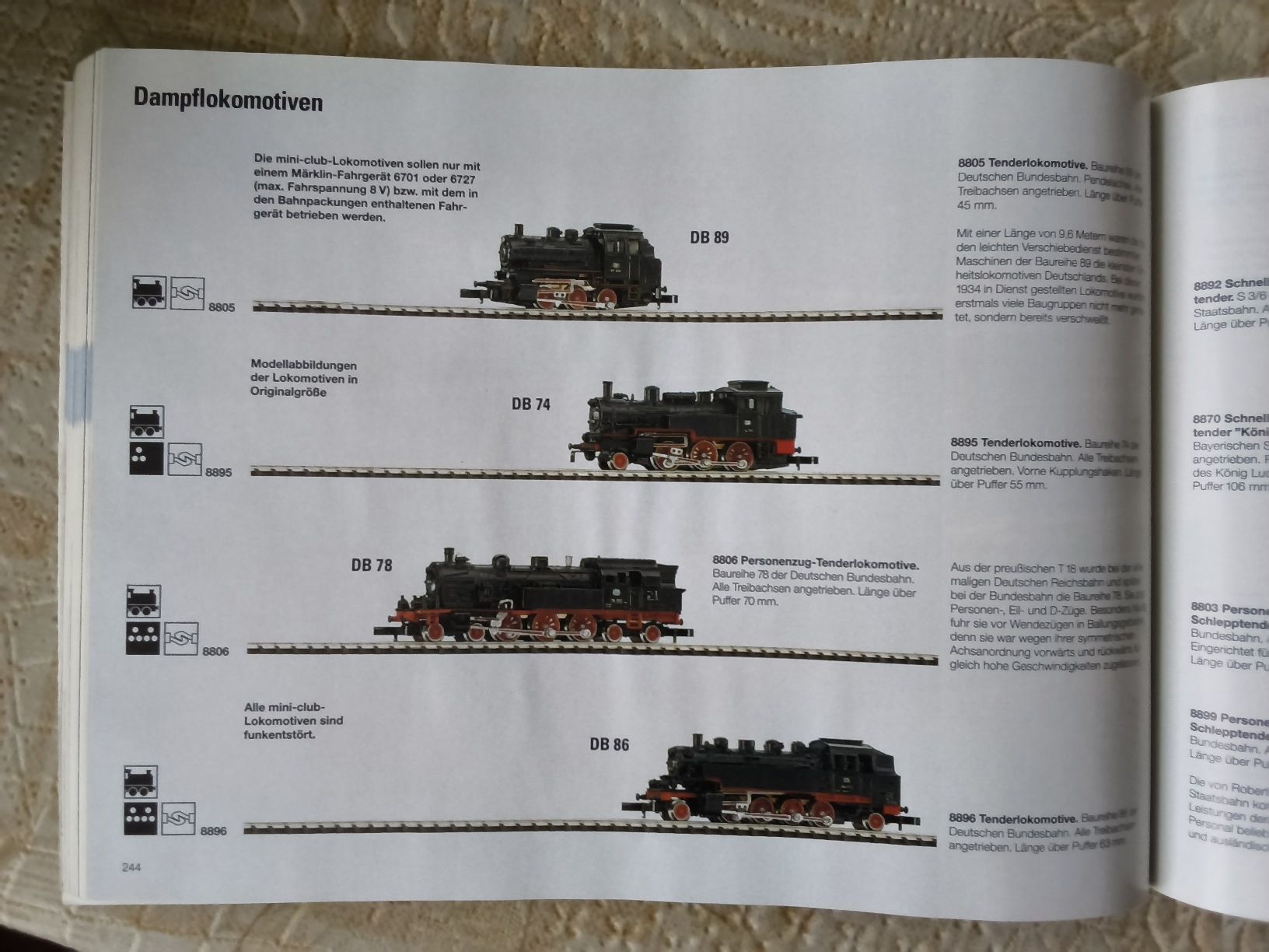 Livres: Märklin Gesamtkatalog 1993 – D'occasion à Hallau par histoiremerveilleuse 7