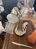 Ottaviani Tischlampe mit Frauenfiguren 800 gestempelt 