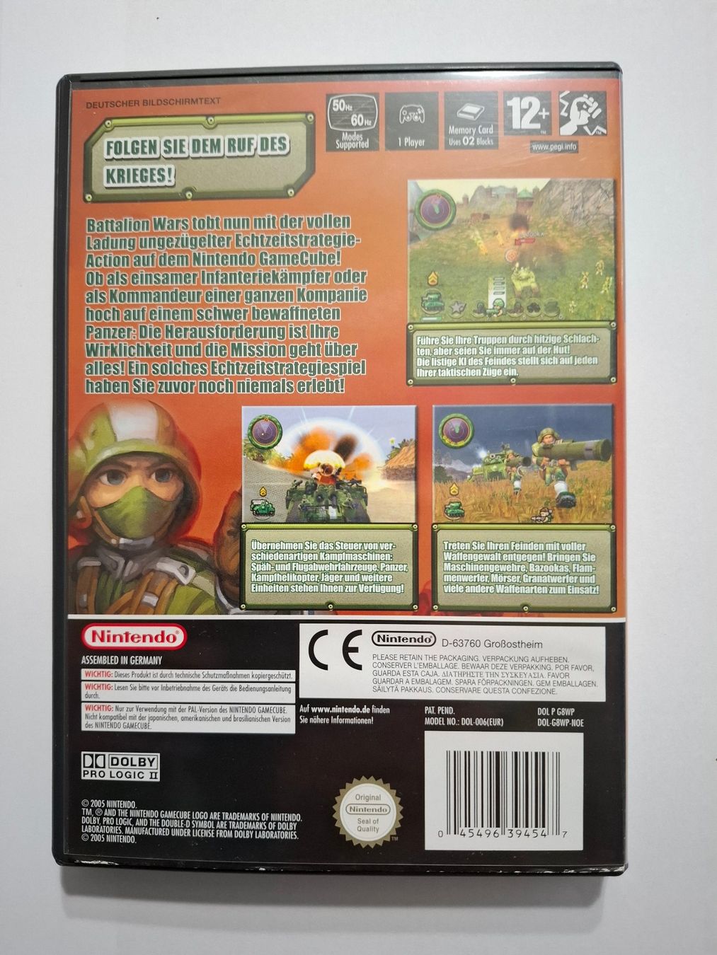 Nintendo Spiele: NINTENDO GAMECUBE, Battalion Wars – Gebraucht aus Rombach von Stainz01 2
