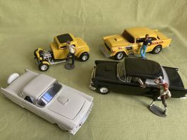 American Graffity Hot Rod Ford Chevrolet US Cars 1/24 Film