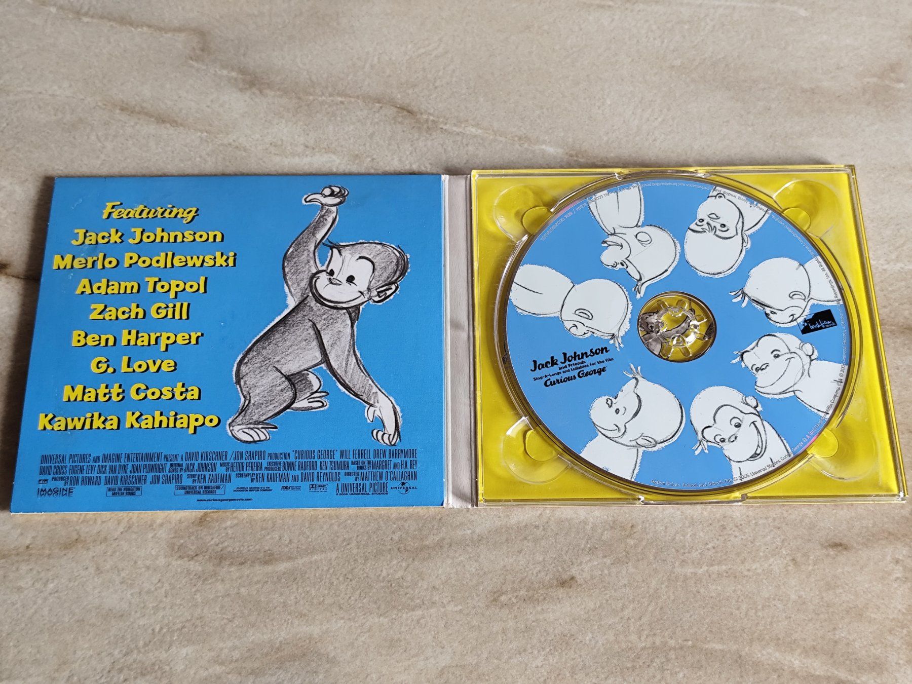 CDs: JACK JOHNSON and FRIENDS - CURIOUS GEORGE Universal Records – Gebraucht aus Ermenswil von easyric 1