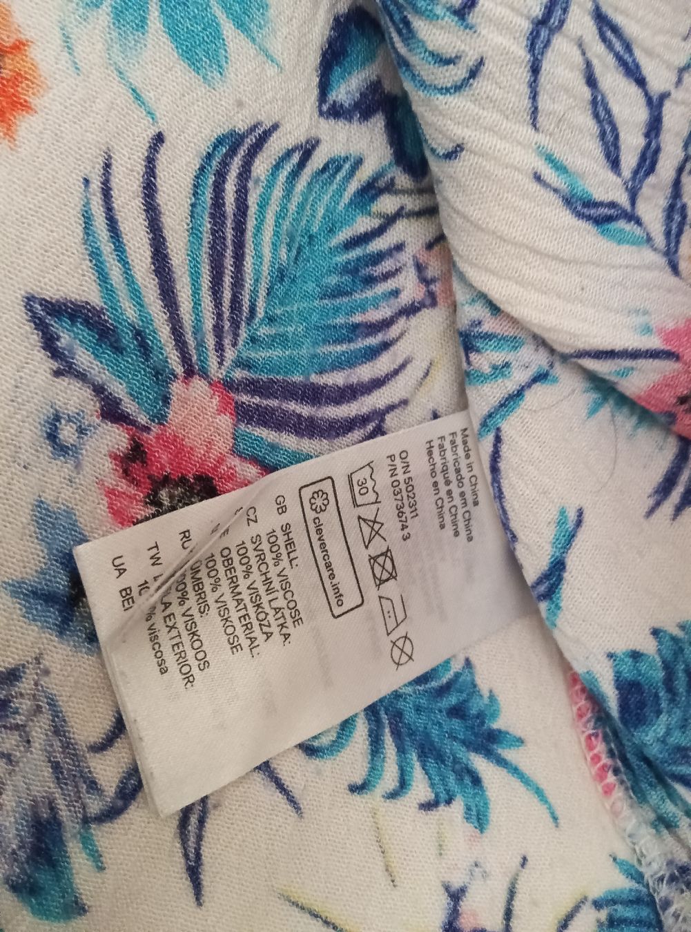 H&M Top: Sommerliches Top mit Blumenmuster, Grösse M – Usato da Zürich venduto da Asteraki 1
