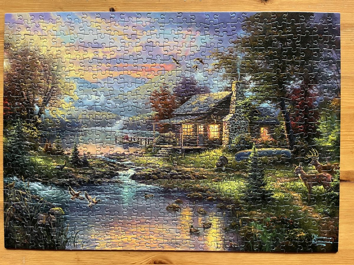 Puzzle: Schmidt Puzzle 500 Teile Thomas Kinkade – Usato da Zürich venduto da Gurkis 1