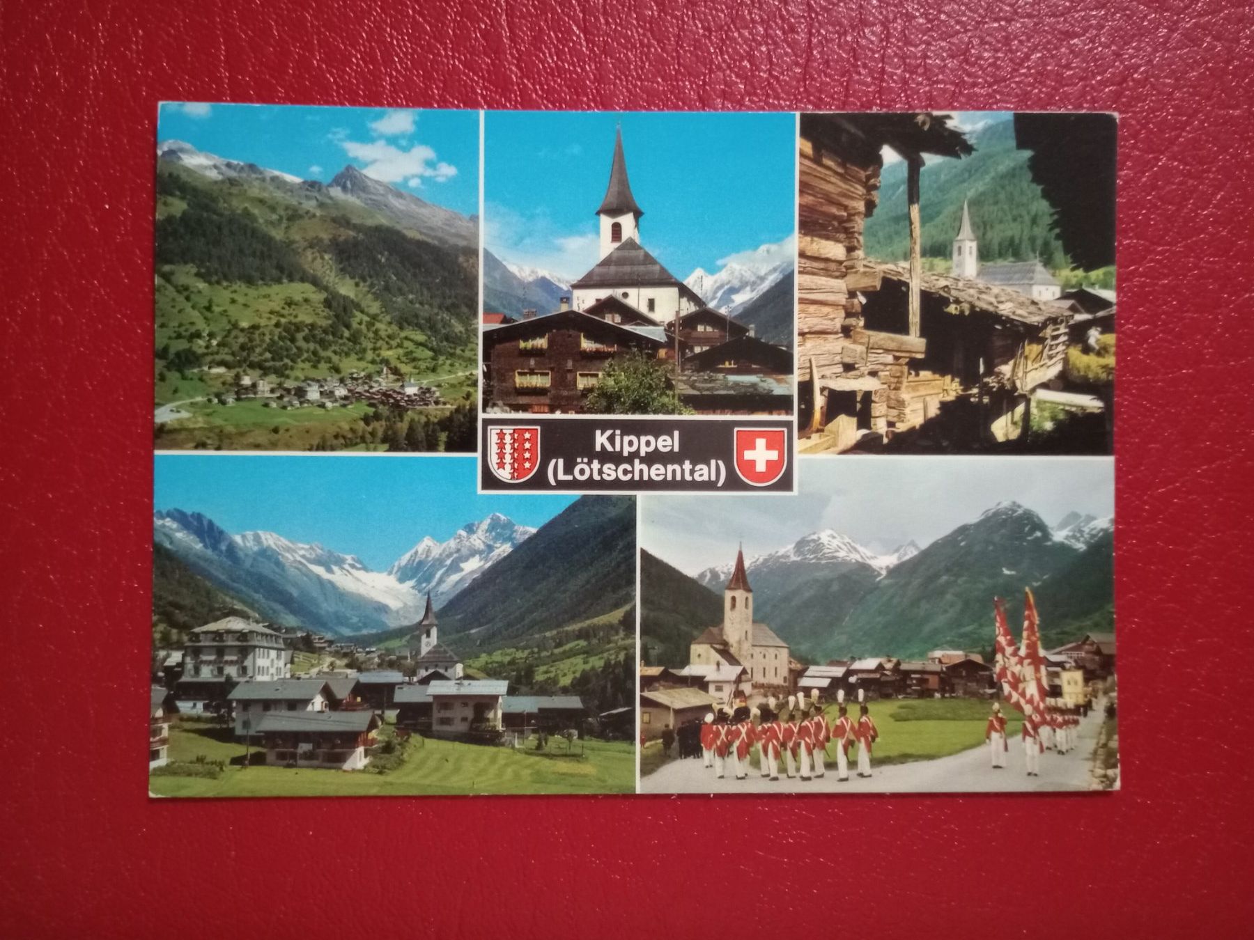 Cartoline postali: Kippel Lötschental Wallis mehrbildrig – Usato da Küttigen venduto da Melisch1000