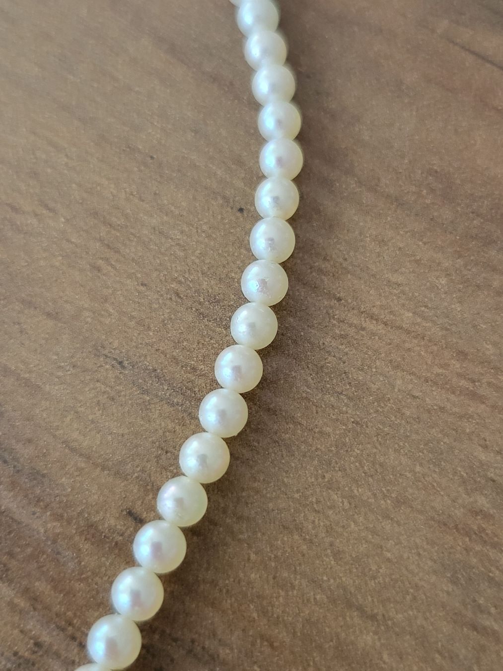 Catenine: Hochwertiges Perlencollier mit 16 Brillanten – Nuovo (secondo la descrizione) da Unterägeri venduto da Altgoldschmuck 3
