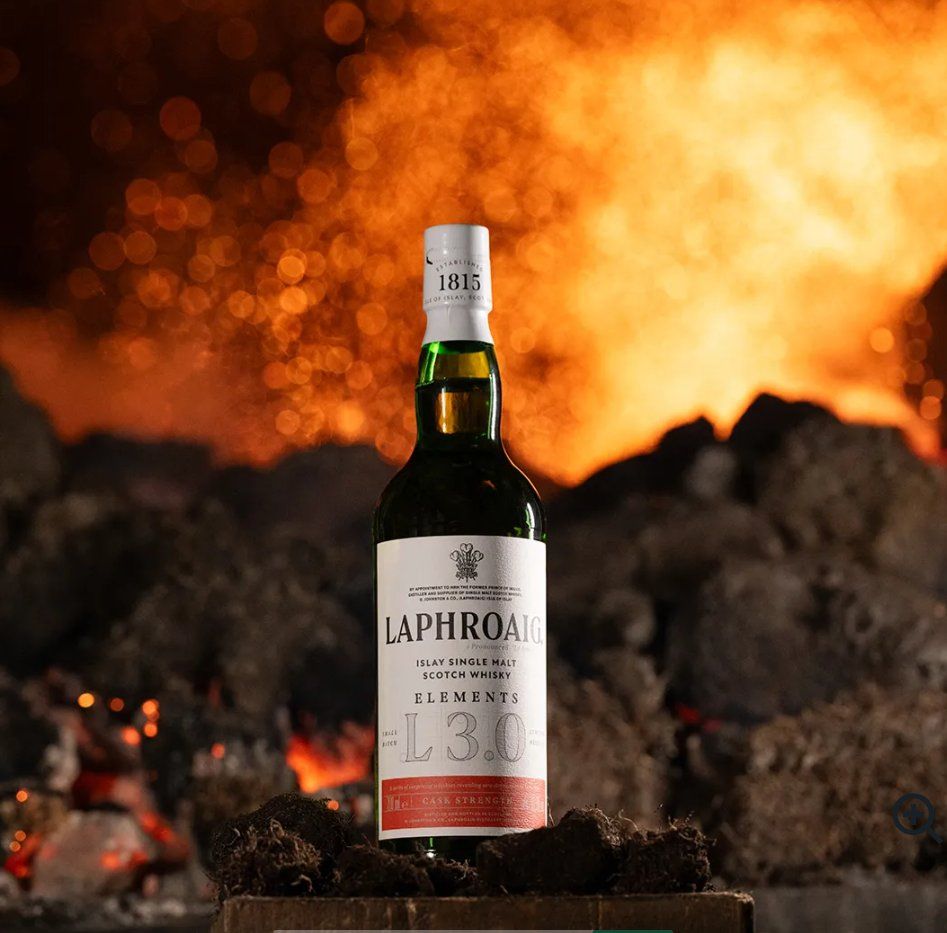 Laphroaig Bevande alcoliche: Laphroaig Elements 3.0 Islay Single Malt Scotch Whisky – Nuovo e nell'imballaggio originale da Zürich venduto da Incap
