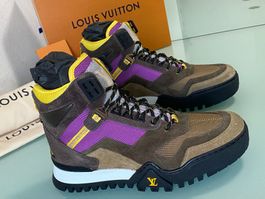 LOUIS VUITTON Hiking Leder Boots Sneakers Stiefel 42.5 NEU