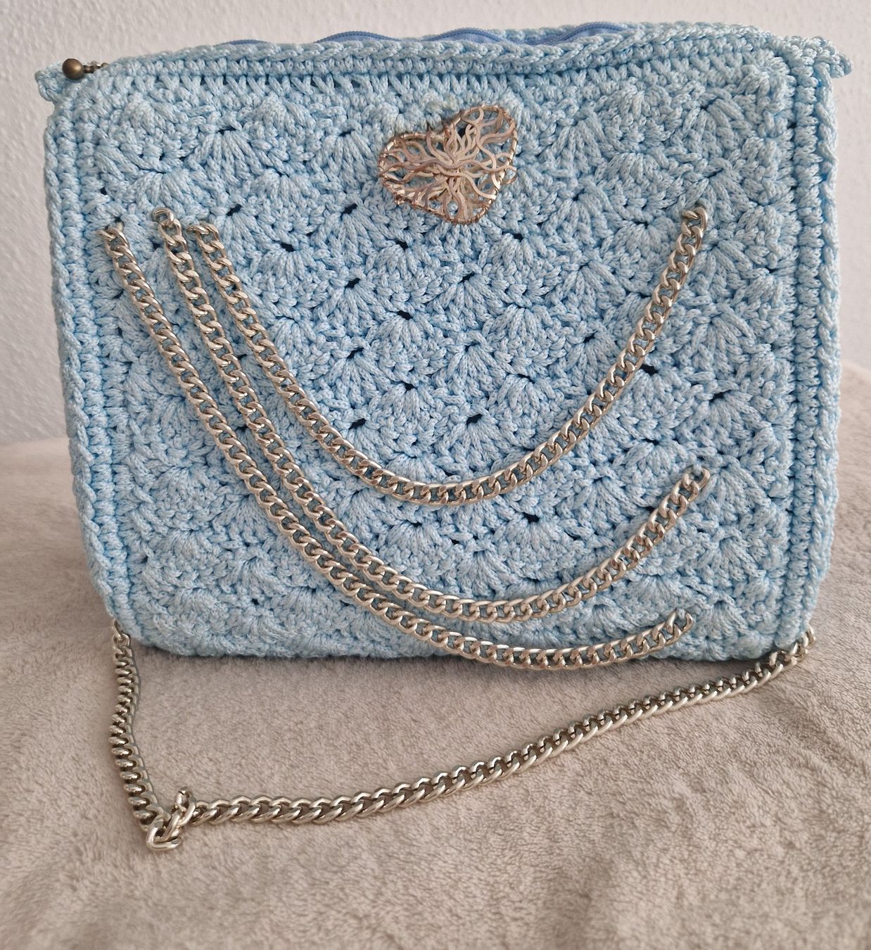 Borse da donna: SAC EN CROCHET HANDMADE – Nuovo e nell'imballaggio originale da Camorino venduto da JPHANDMADE1