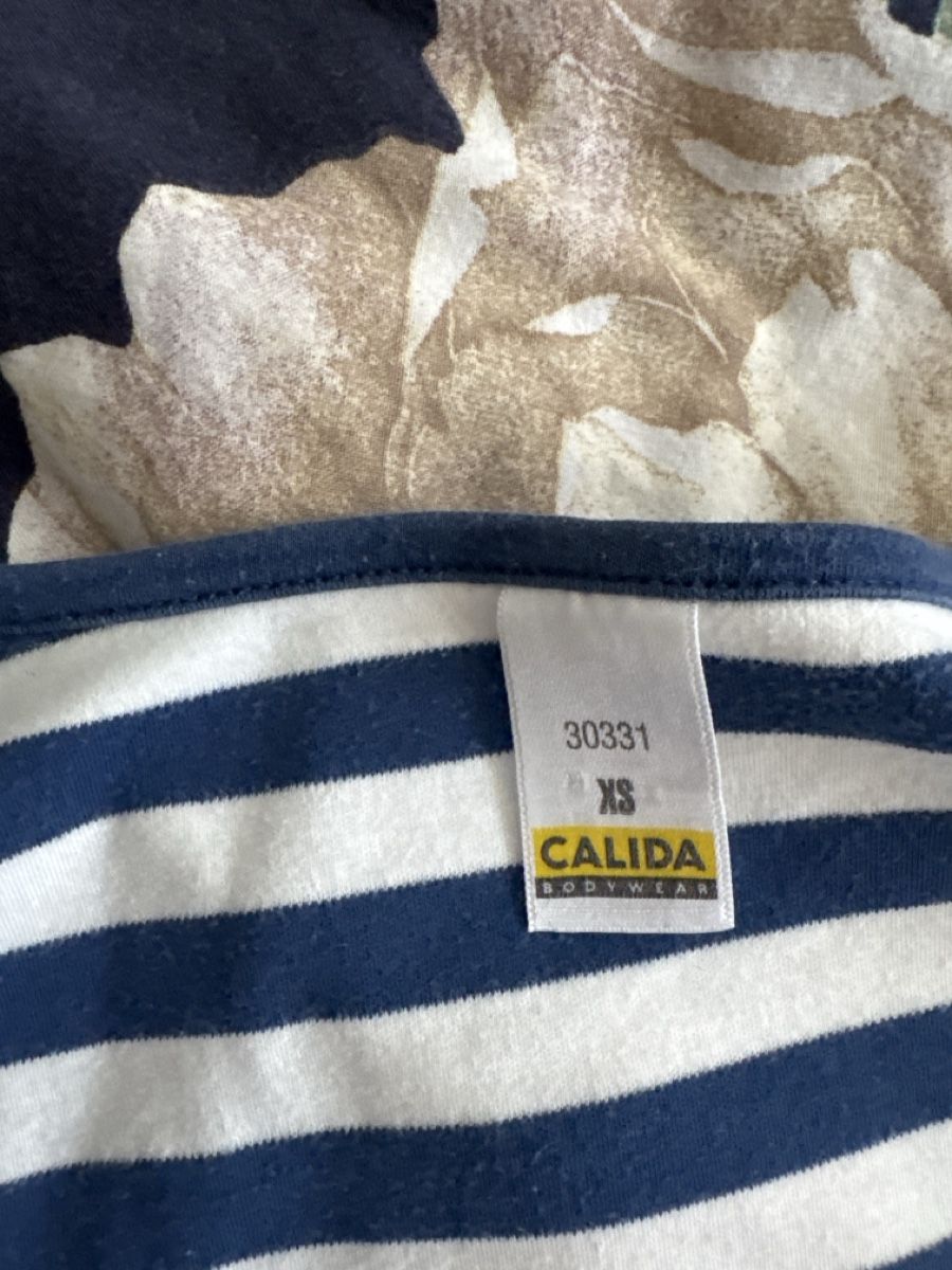 Calida Negligees & Pigiami: Calida Pyjama, Streifenmuster, Gr. XS – Usato da Basel venduto da fiona_second-hand_BS 5