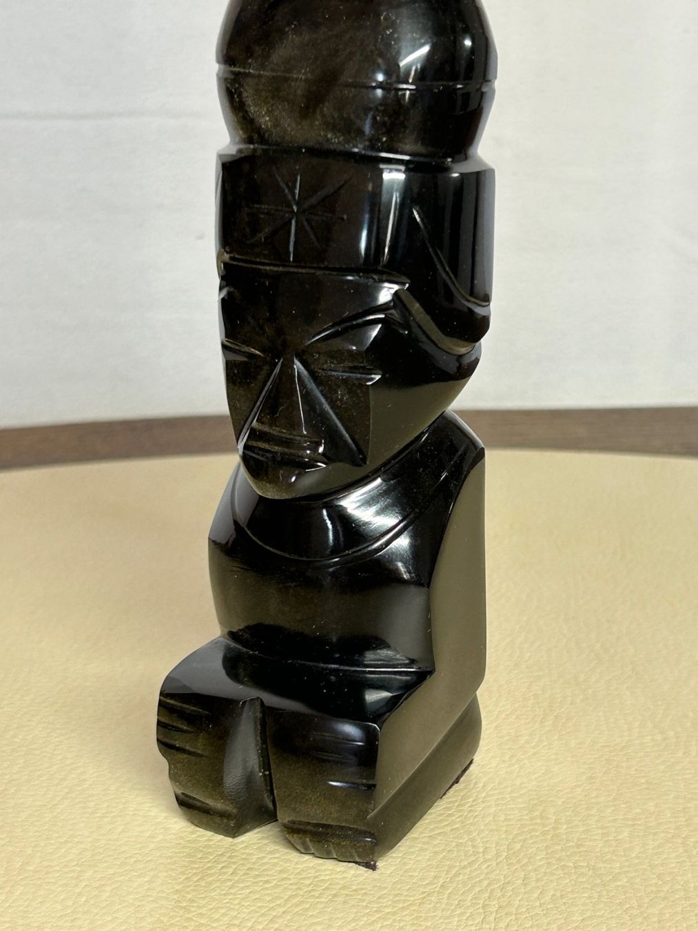 Skulpturen & Statuen: Skulptur aus Gold-Obsidian / Mexiko – Neu (gemäss Beschreibung) aus Rocourt von Vijay02 3