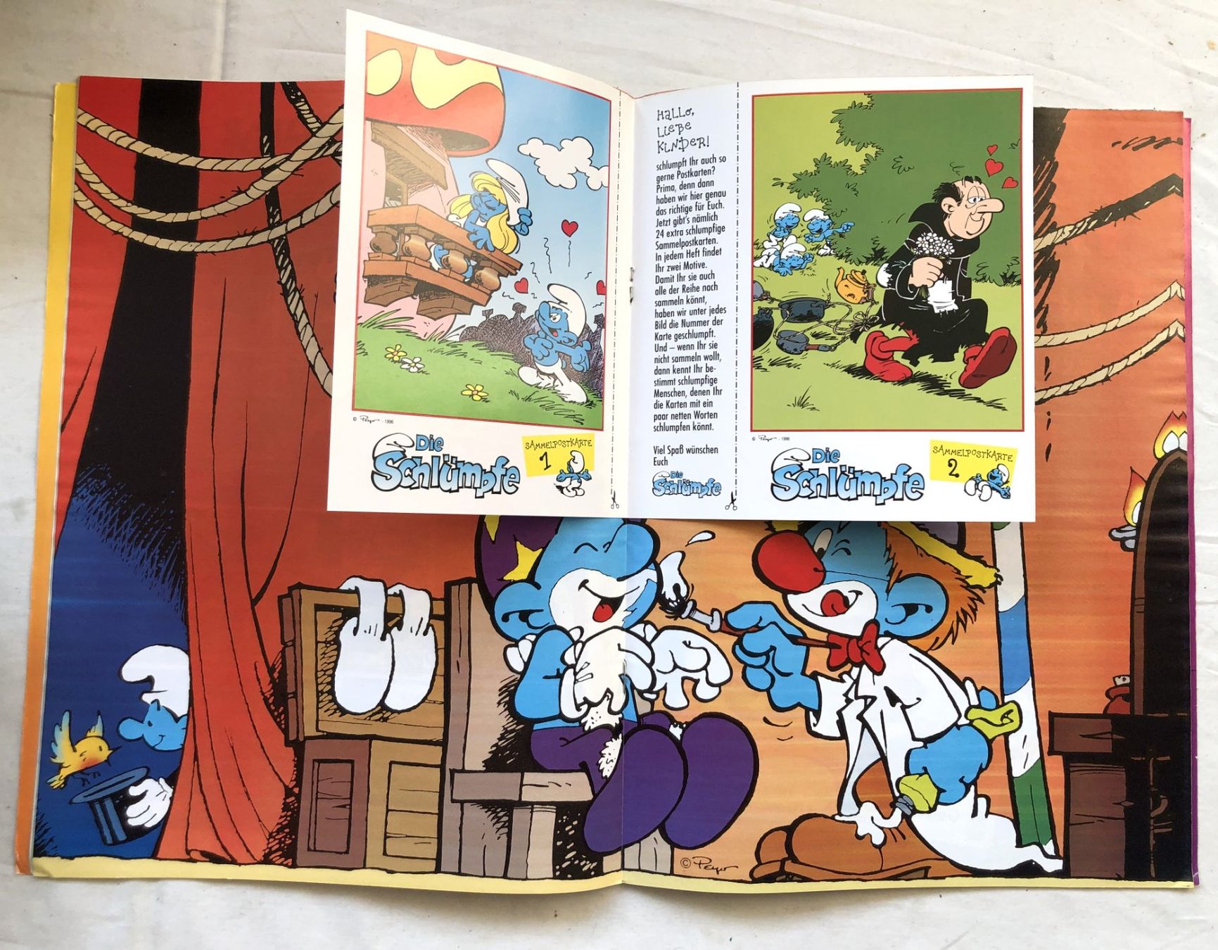Fumetti: Die Schlümpfe - Heft Nr.69 - Bastei Comic - inkl. Beilage – Usato da Schaffhausen venduto da durruti 2
