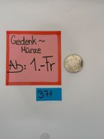 5.- Fr. Gedenkmünze Ab: 1.- Fr.