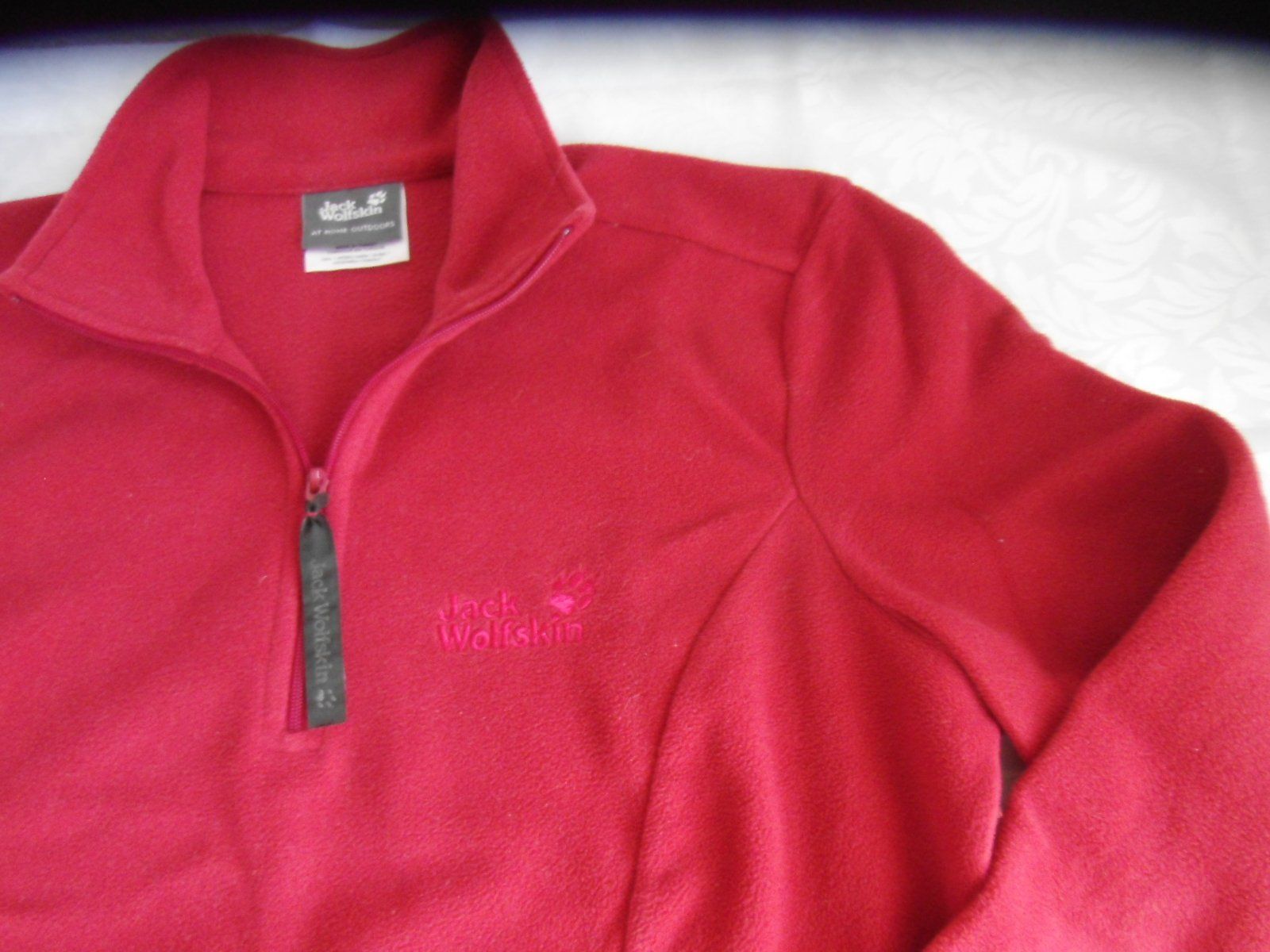 Jack Wolfskin Maglioni & Felpe: Jack Wolfskin Fleece Pulli Gr. M, dunkelrot – Nuovo (secondo la descrizione) da Walenstadt venduto da Pluisa 3