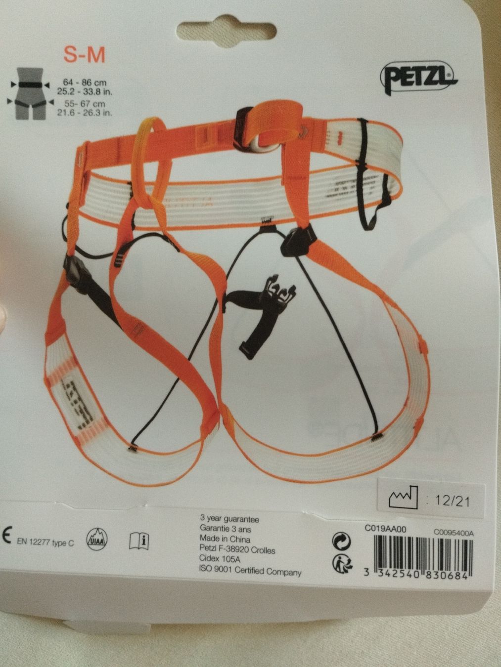 Petzl Attrezzatura da arrampicata: Petzl Hochtourengurt – Nuovo (secondo la descrizione) da Schaffhausen venduto da claki0