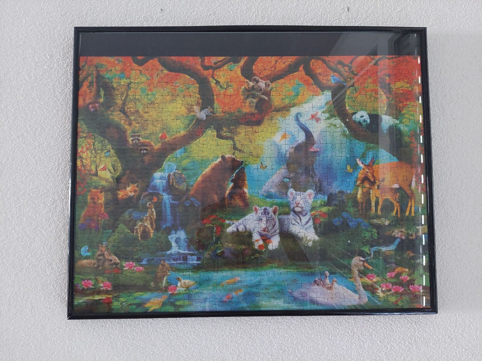 Ravensburger Puzzle: Zwei Bildrahmen mit Ravensburger Puzzel 500 Teilen. – Usato da Basel venduto da bra_76ff 7