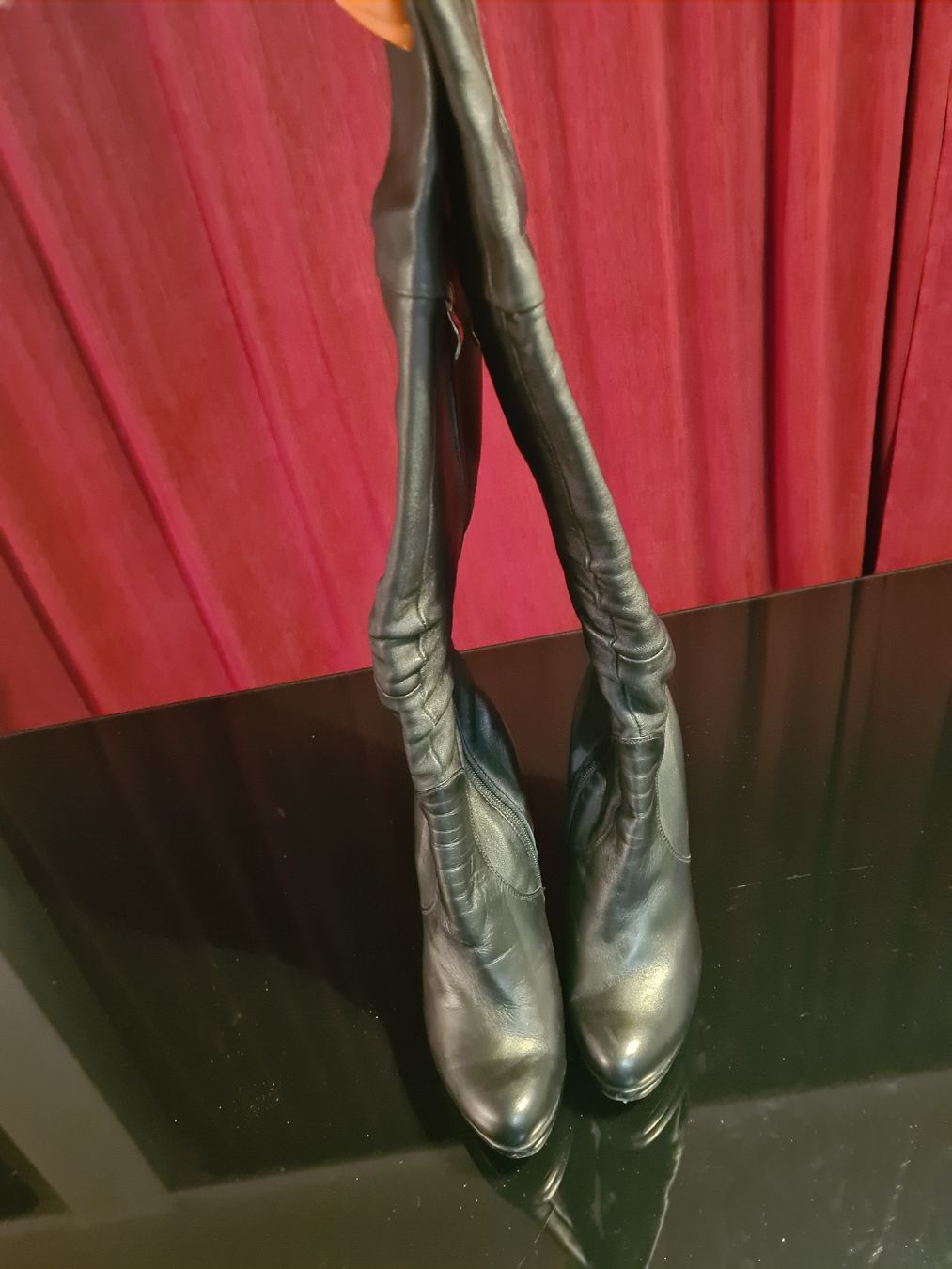 Scarpe da donna: Lederstiefel Gr 37 – Usato da Kloten venduto da Kri23