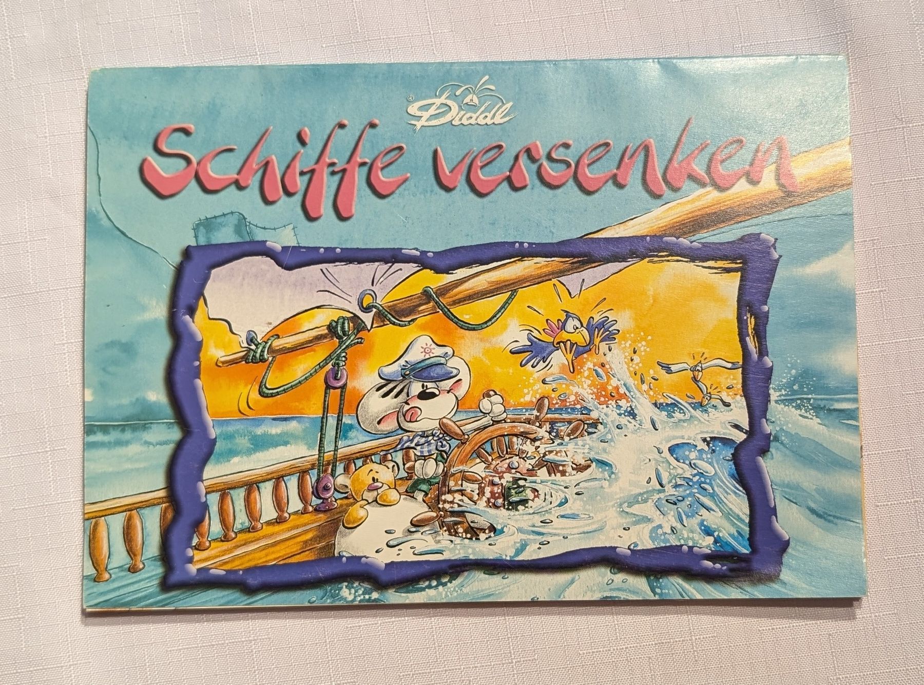 Diddl Maus Blätter - Block ca. 40 Blätter Schiffe versenken (Neu ...