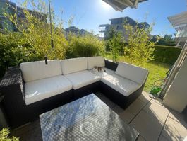Gartenlounge Ratan inkl. Kissen