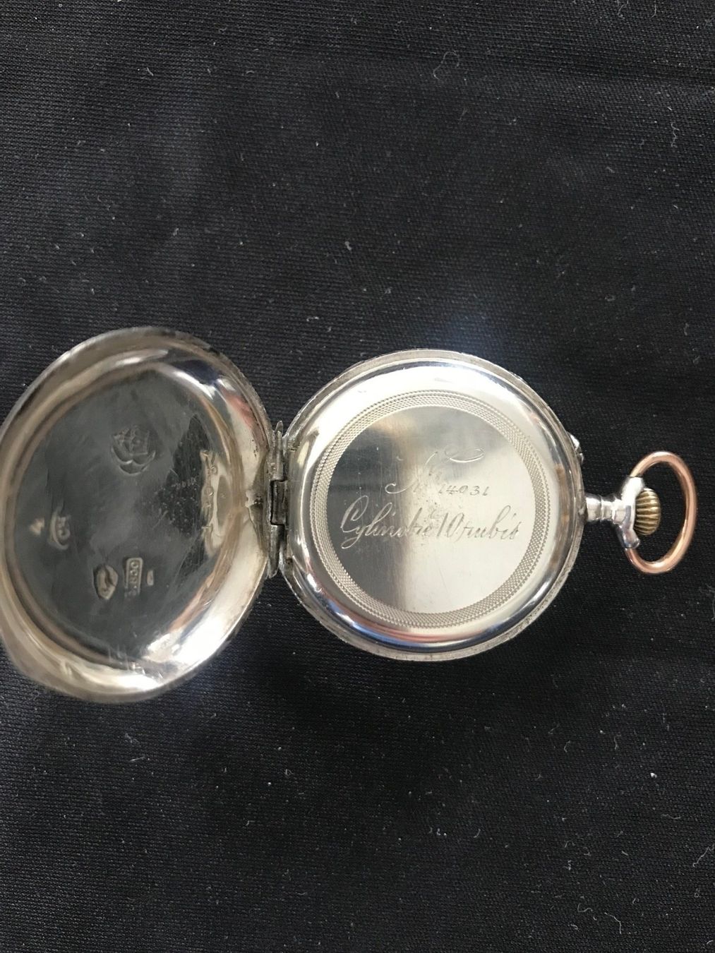 Orologi: Antike Taschenuhr, 100% Silber – Usato da Kilchberg venduto da boudoir076 5