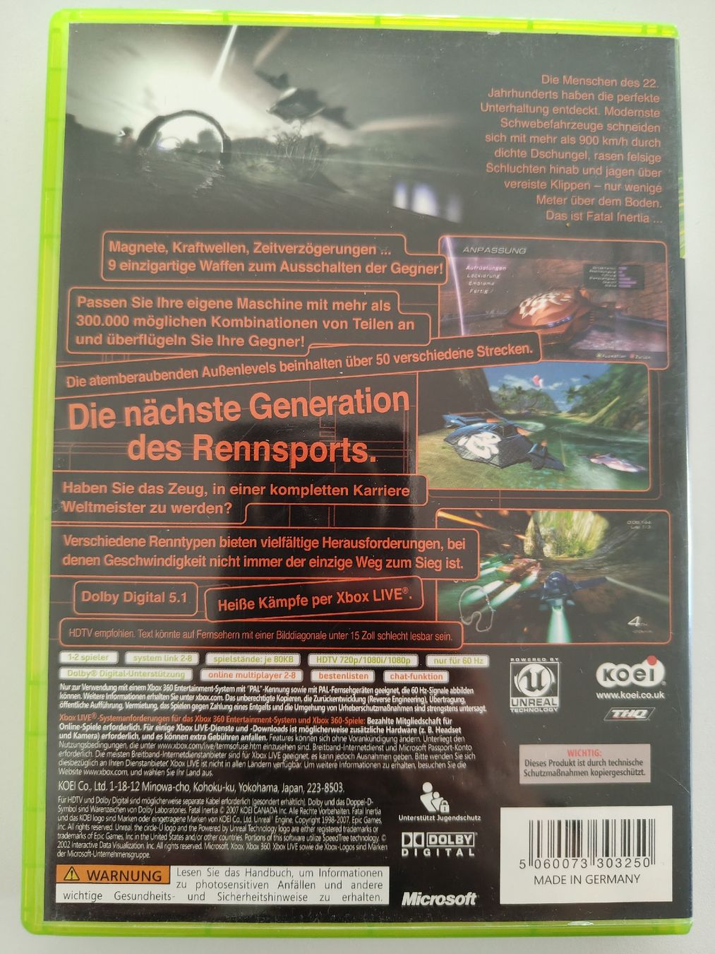 Spiele: Fatal Inertia – Gebraucht aus Gasel von Realrumblejack 1