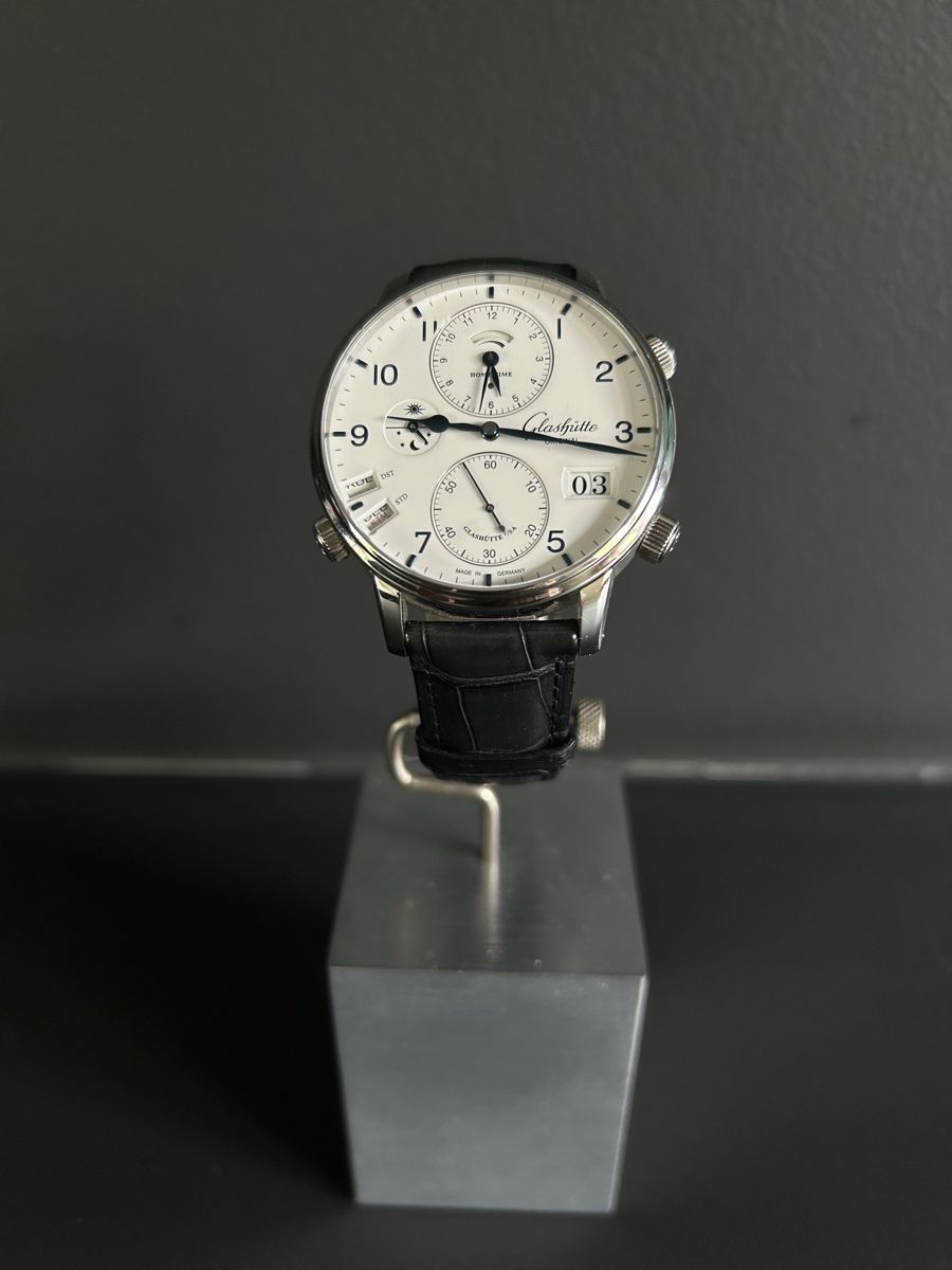 Glashütte Orologi: Glashütte Original Senator Cosmopolite – Usato da Stansstad venduto da Penne0