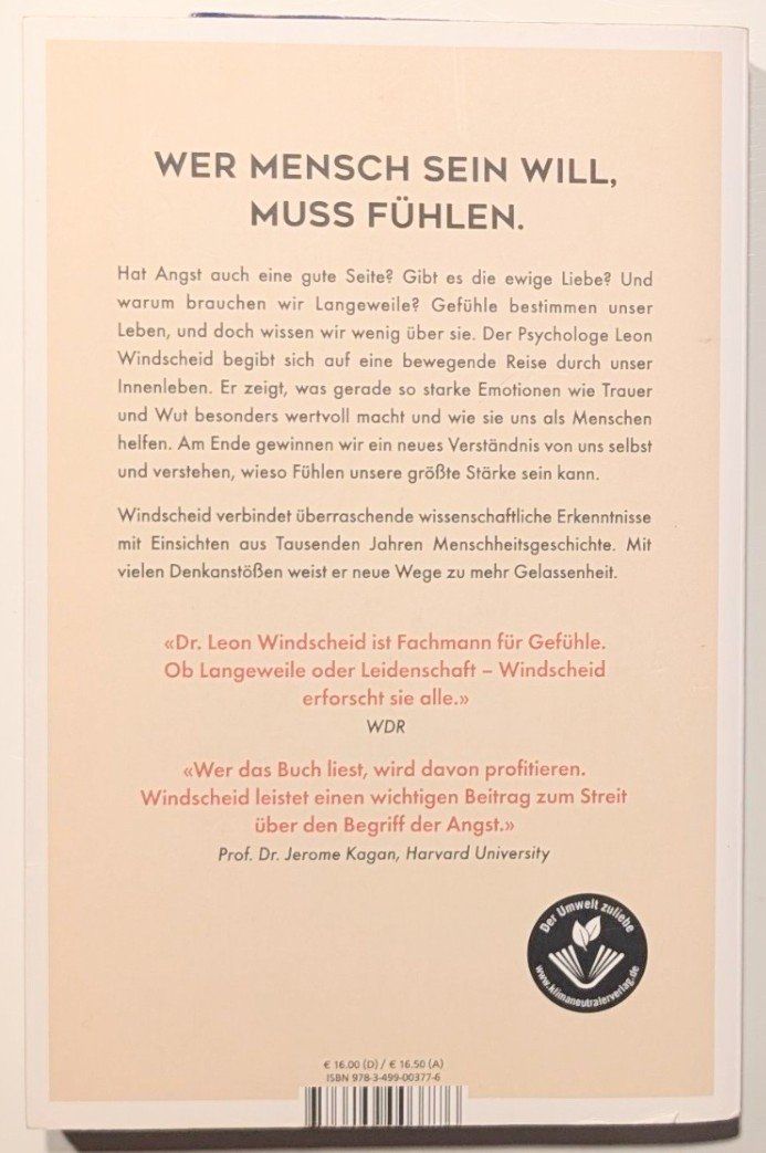 Libri: Besser fühlen - Dr. Leon Windscheid – Usato da Wängi venduto da ABIZONE-86 1