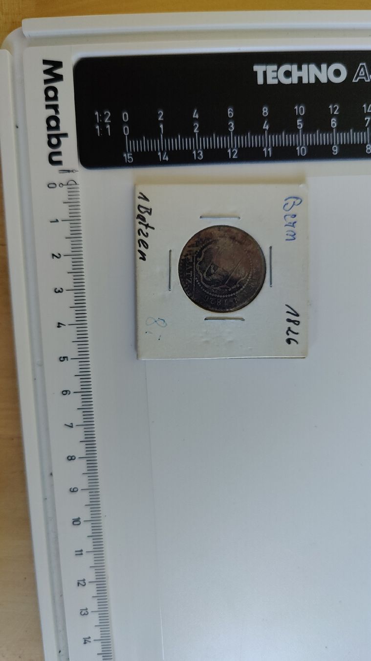 Tutti le monete: 1 Batzen 1826 Bern (WA3) – Usato da Neuenhof venduto da bro_9zsg 2