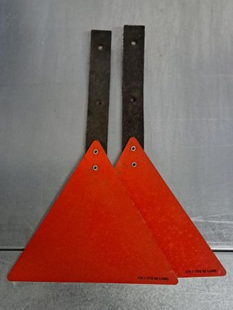 2 Stück /Warndreieck,, Neu