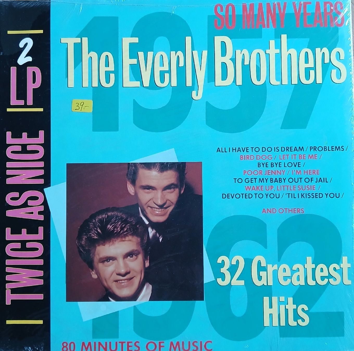 Schallplatten: LP double Everly Brothers  – Neu und originalverpackt aus Lausanne von Soulbrother