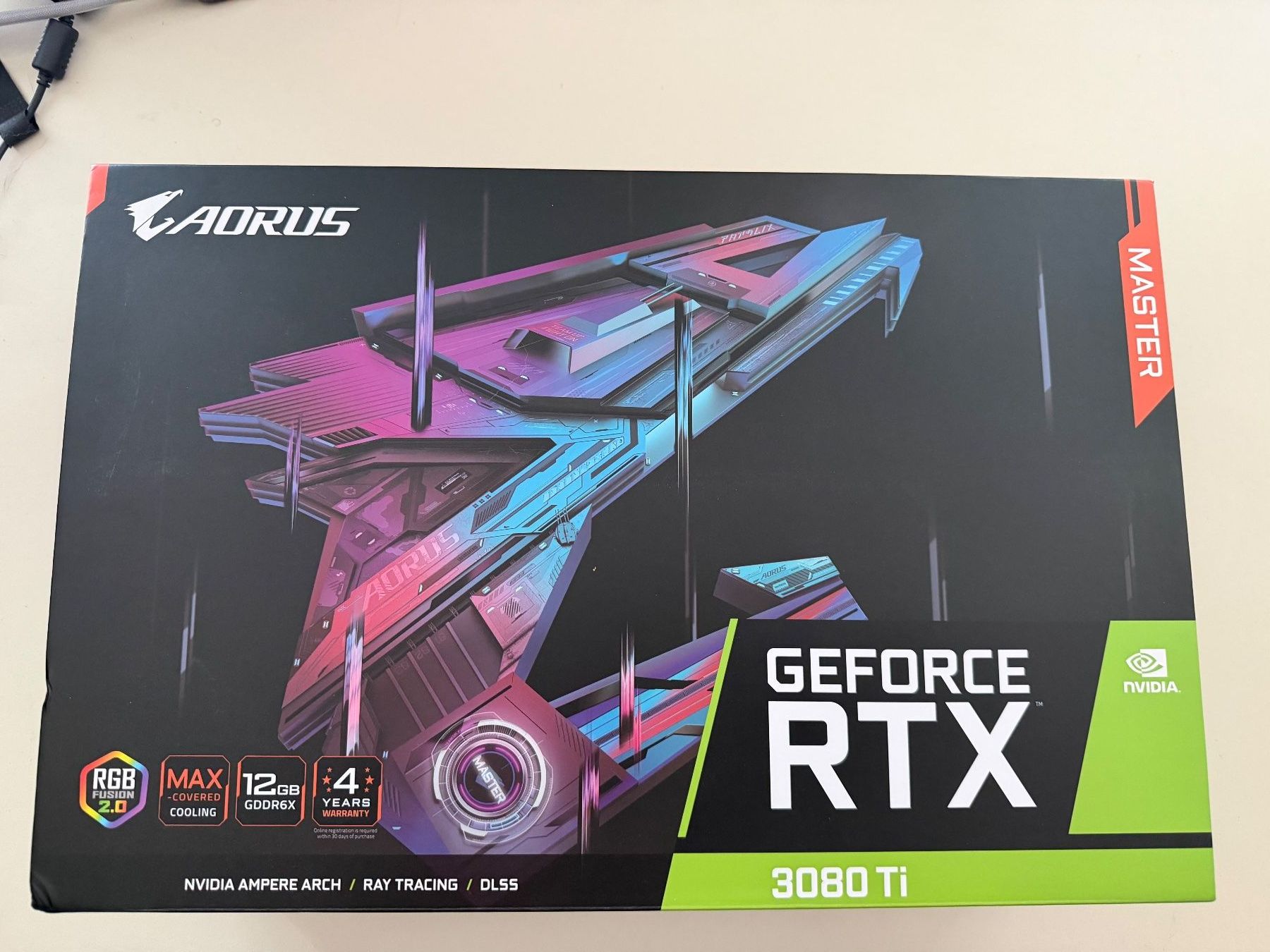 Grafikkarten: Gigabyte RTX 3080 Ti Aorus Master Grafikkarte gebraucht – Gebraucht aus Hindelbank von Diavel.SZ