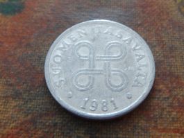 FINLANDE  5  Pennia  1981