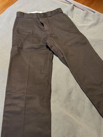 Dickies 874 Original Fit Pants Brown Size W32 L34