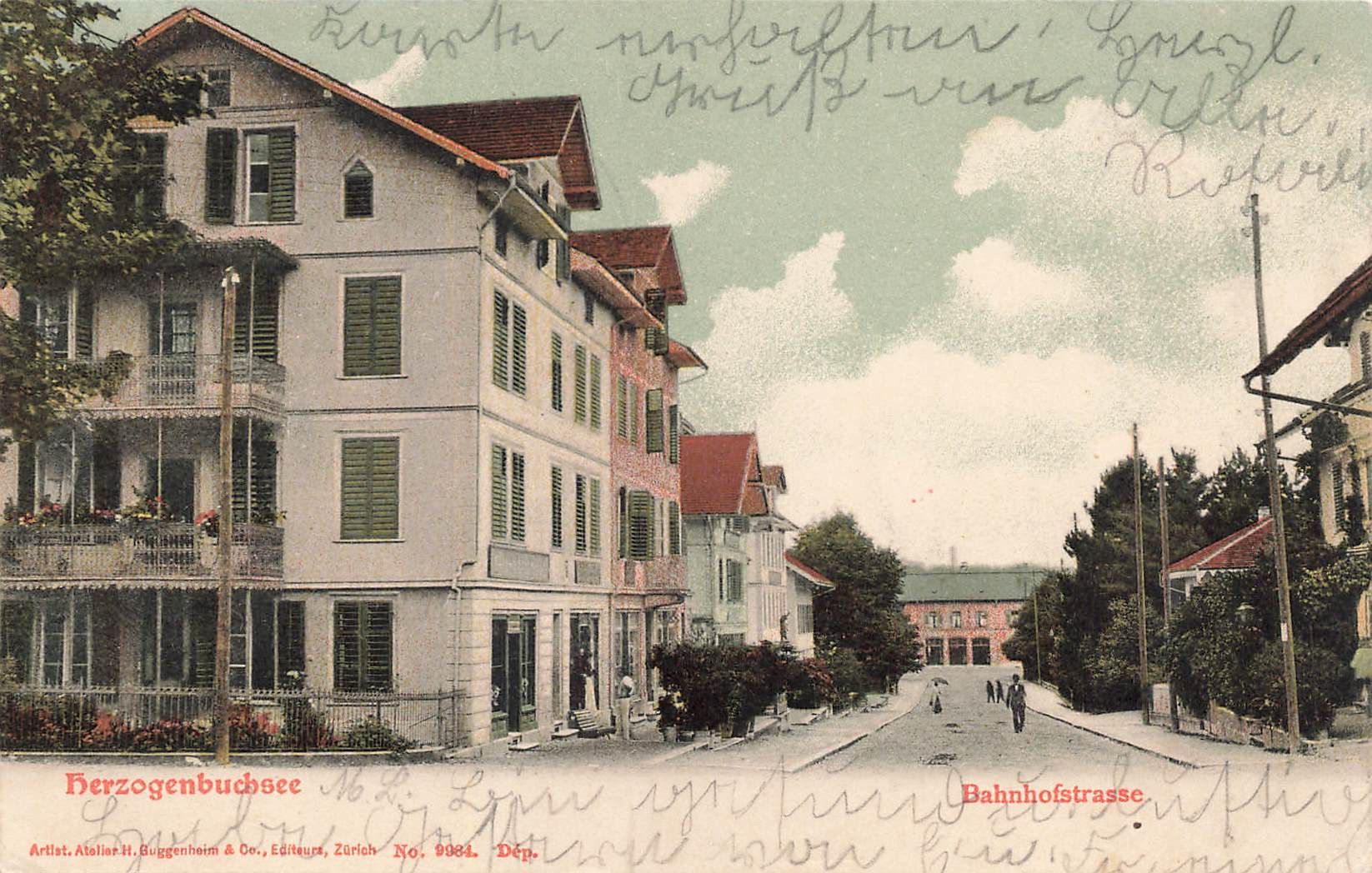 Cartes postales: Herzogenbuchsee Bahnhof strasse – D'occasion à Biasca par Blenio71