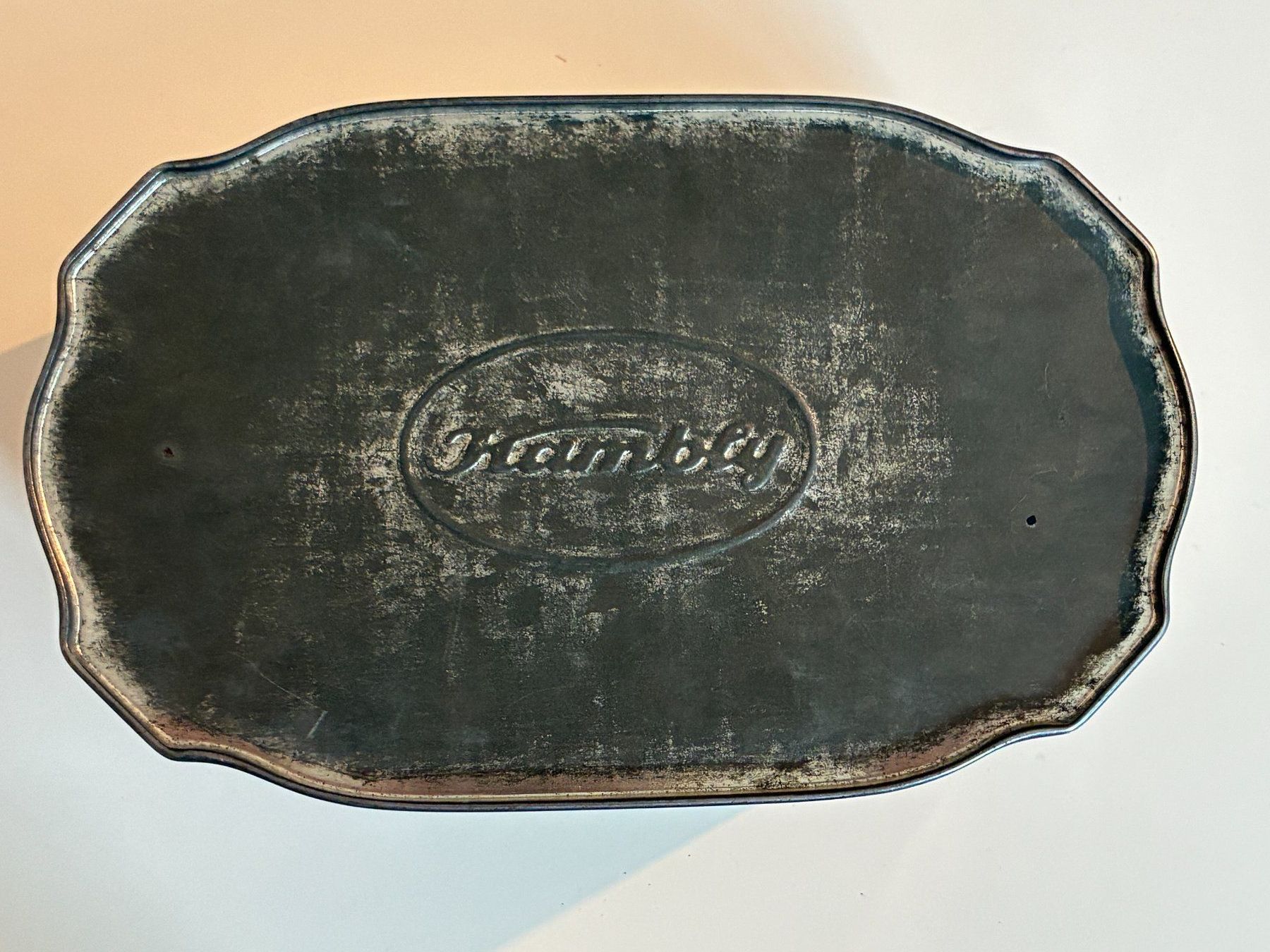 Kambly Barattoli: Kambly Blechdose Vintage 1950er Jahre – Usato da Biberist venduto da longimanus3 3