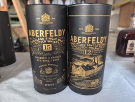 Aberfeldy 12 Jahre und 15 Jahre Single Malt Scotch Whisky