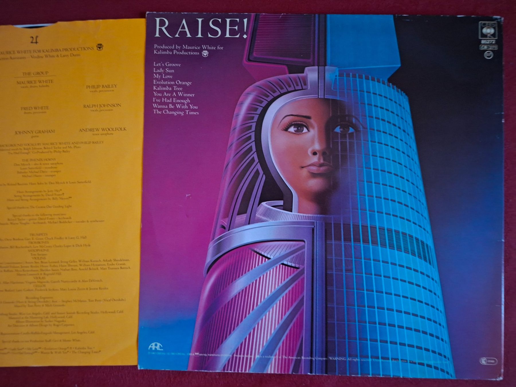 Schallplatten: Schallplatte LP Earth Wind & Fire – Gebraucht aus Burg AG von FunkFrog67 2