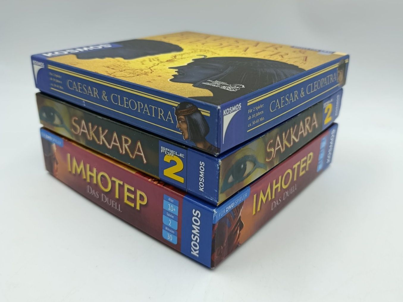 Kosmos Giochi: Kosmos Spiele: Sakarra, Imhotep, Caesar & Cleopatra – Usato da Wil SG venduto da Donaldus 2