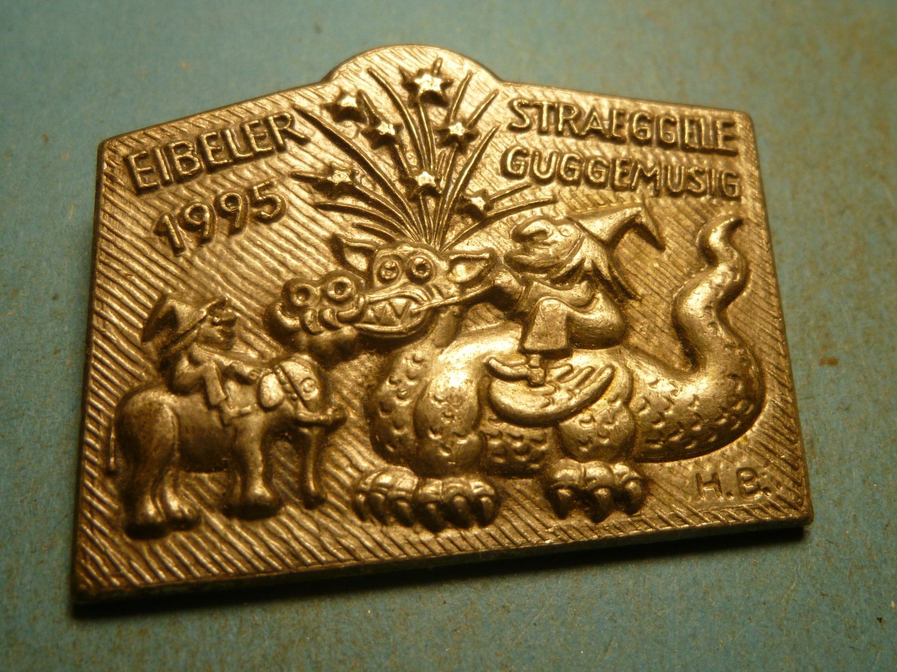 Placchette & Badge: FÜLLINSDORF 1995 SILBER – Usato da Ried (Muotathal) venduto da Mandarin02