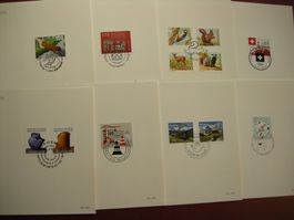 2018 SAMMELBLÄTTER AUSGABE 1-4, PTT-PREIS CHF 82.75, AB 50 %