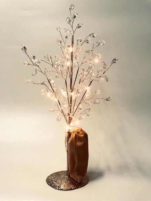 Tutte le decorazioni: Deko Baum 45cm goldfarben, Lichterkette – Nuovo e nell'imballaggio originale da Wettingen venduto da Swala 4